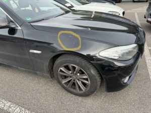 Gutachten Lackschaden 5er BMW